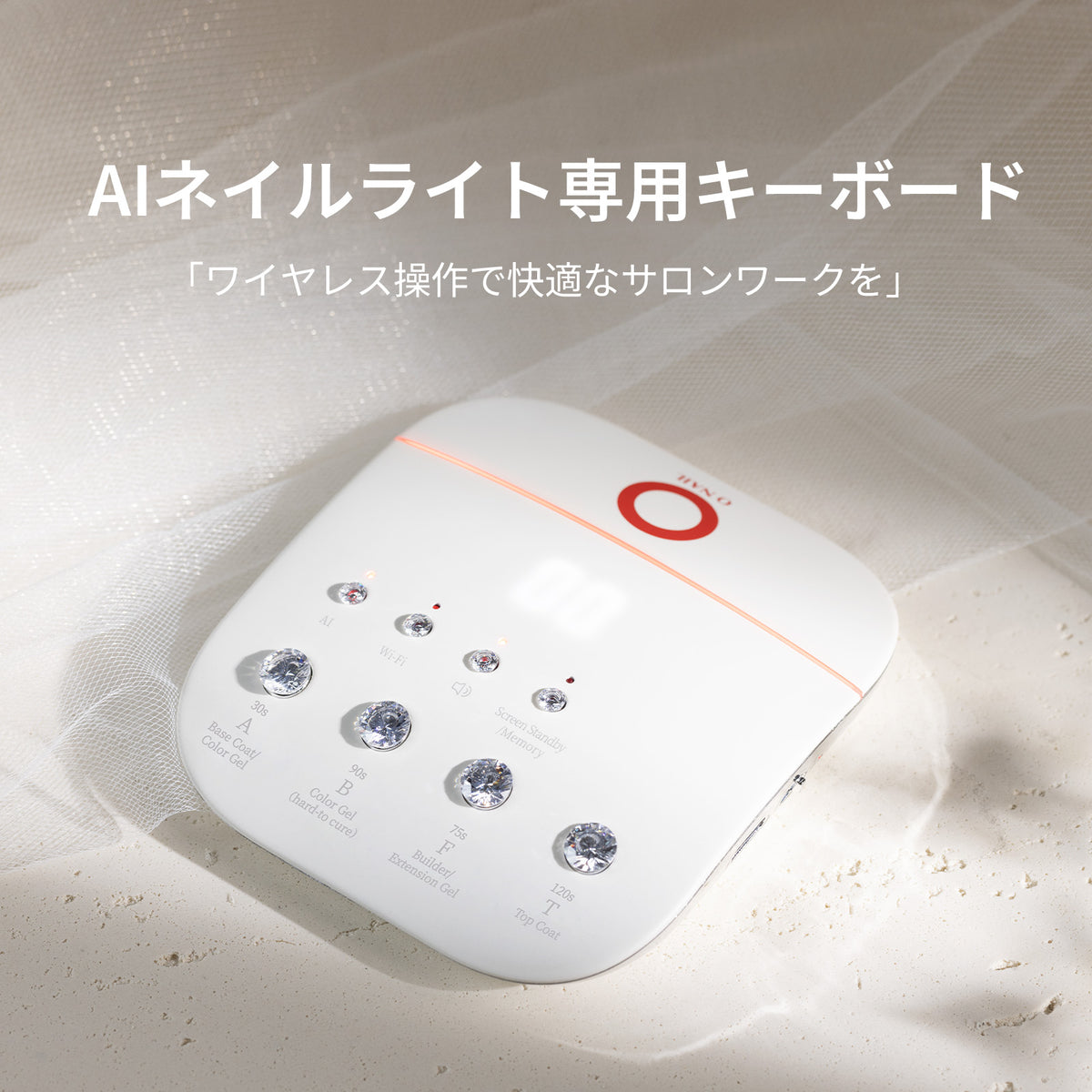 AIワイヤレスキーボード – ONAILJP
