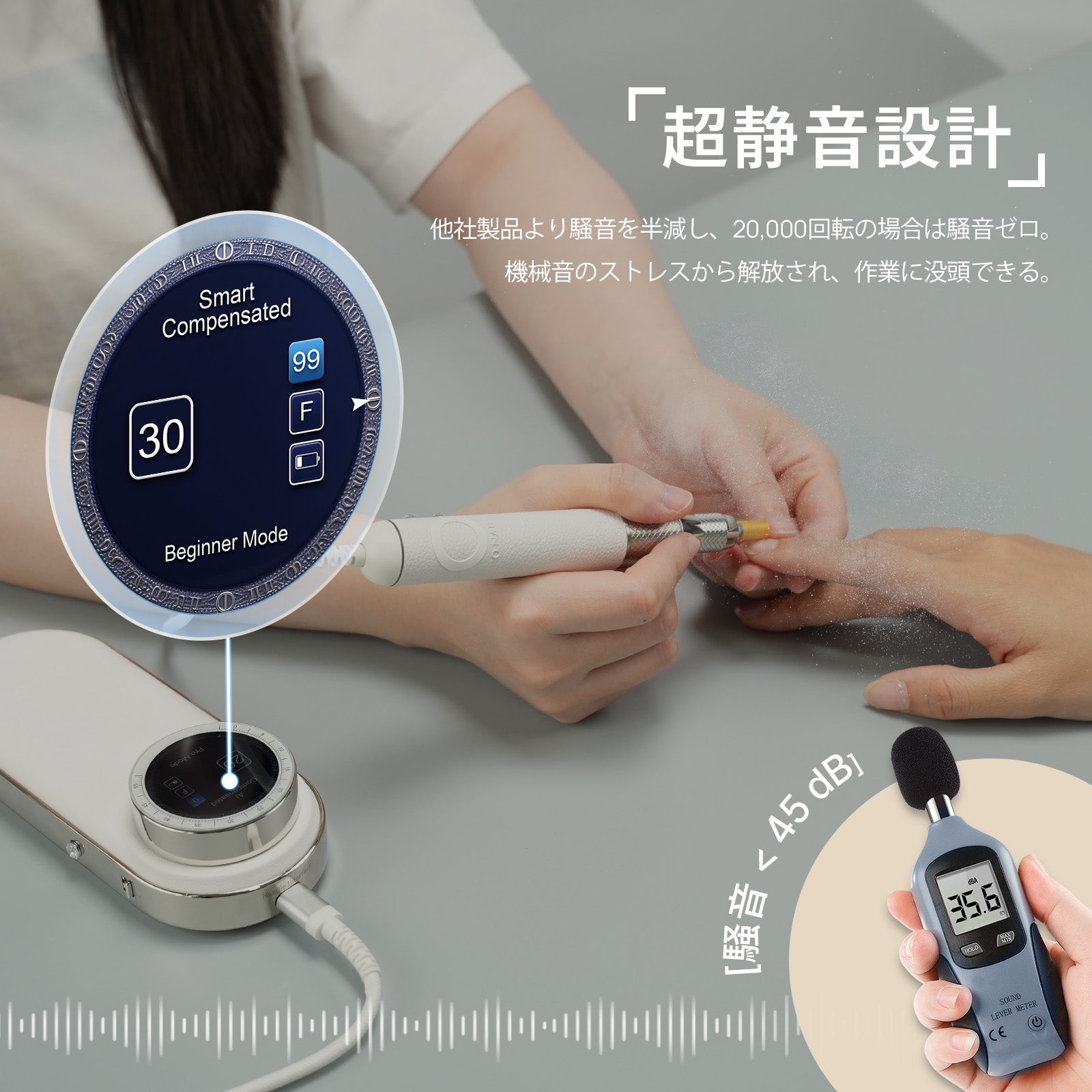 The No. 1 gentle nail machine