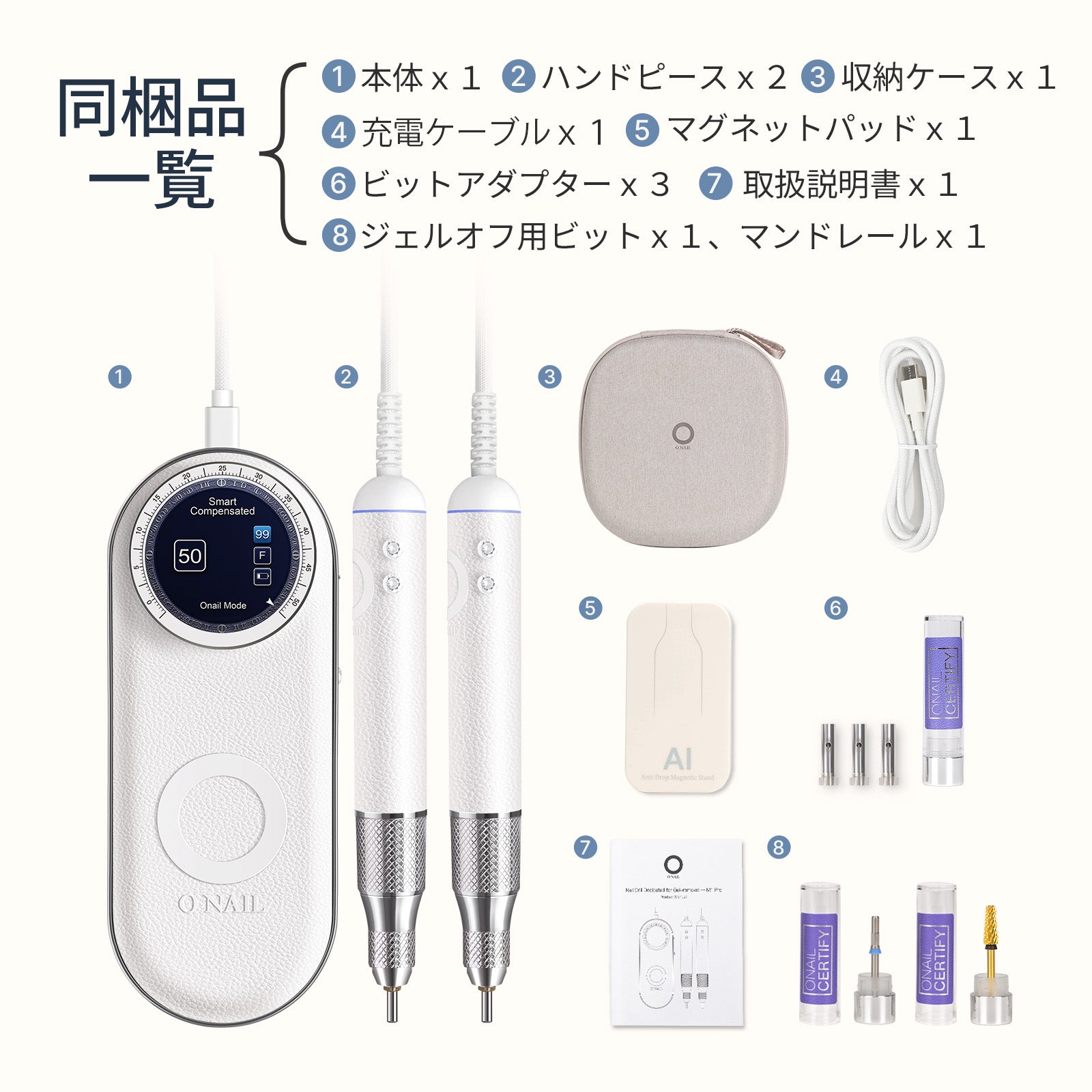 The No. 1 gentle nail machine