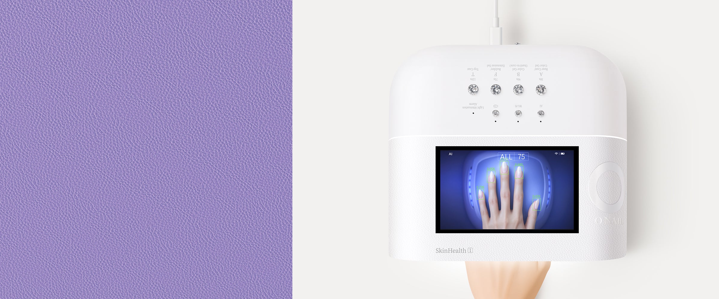 ONAIL AI ネイルライト　ネイル用品 The No. 1 skin-friendly AI nail light – ONAILJP